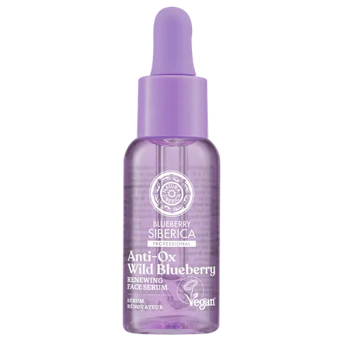Natura Siberica Blueberry Siberica Professional, Anti-ox Wild Blueberry Renewing Face Serum (Regenerujące serum do twarzy)
