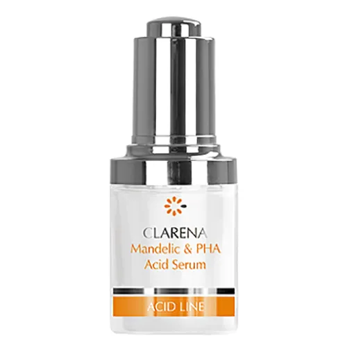 Clarena AHA Fruit Line, Mandelic & PHA Acid Serum (Serum z kwasem migdałowym i PHA)