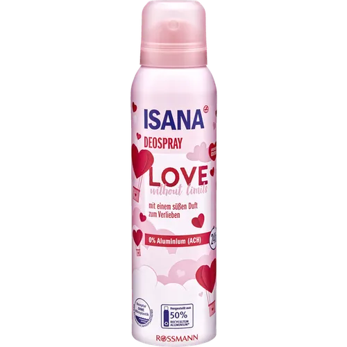 Isana Love Without Limits Deospray (Dezodorant  w sprayu)