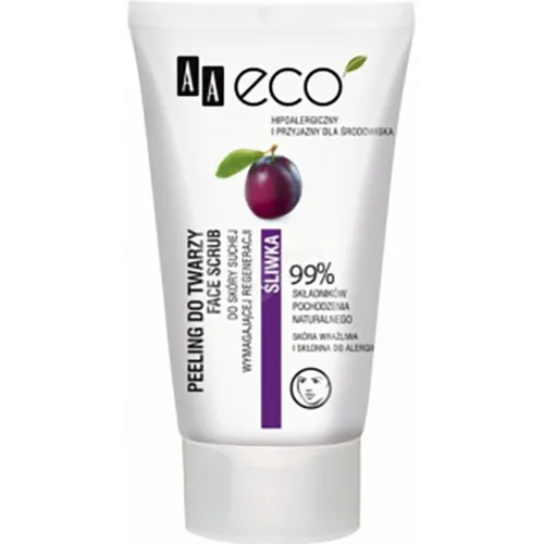 AA Eco, Peeling do twarzy ze śliwką