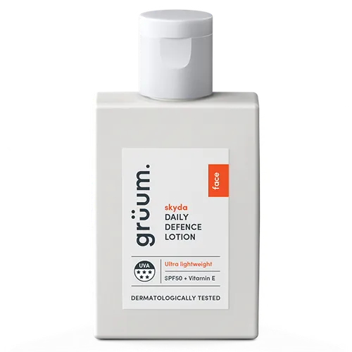 Gruum Skyda Daily Defence Lotion SPF 50 (Nawilżający balsam do twarzy z SPF 50)