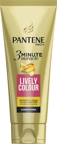 Pantene Lively Colour, 3 Minute Miracle Conditioner (Odżywka do włosów farbowanych)