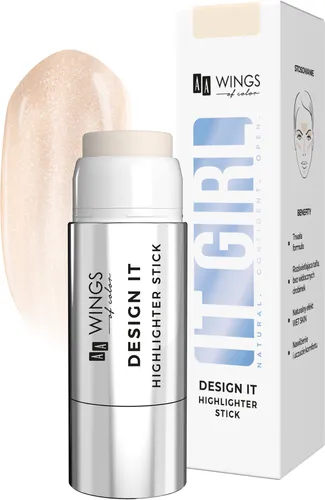 AA Wings of Color It Girl, Design It Highlighter Stick (Rozświetlacz w sztyfcie) - 1