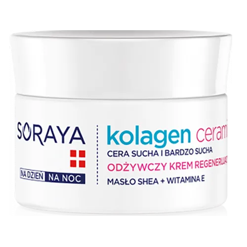 Soraya Kolagen + Ceramidy, Odżywczy krem regenerujący na dzień i na noc