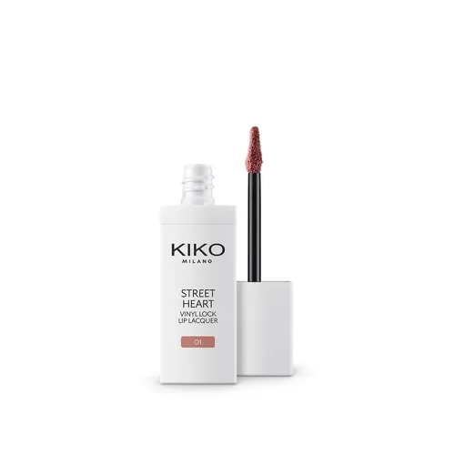 Kiko Milano Street Heart, Vinyl Lock Lip Lacquer (Pomadka do ust w płynie) - 1