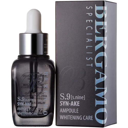Bergamo Specialist S.9 [s.nine], SYN-AKE Ampoule Whitening Care (Ampułka do twarzy z peptydem Syn-Ake)