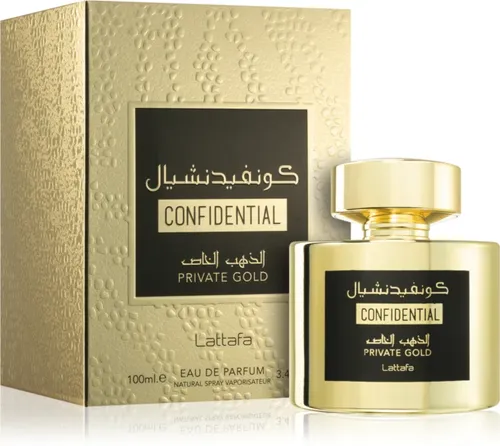 Lattafa Perfumes Confidential Private Gold EDP
