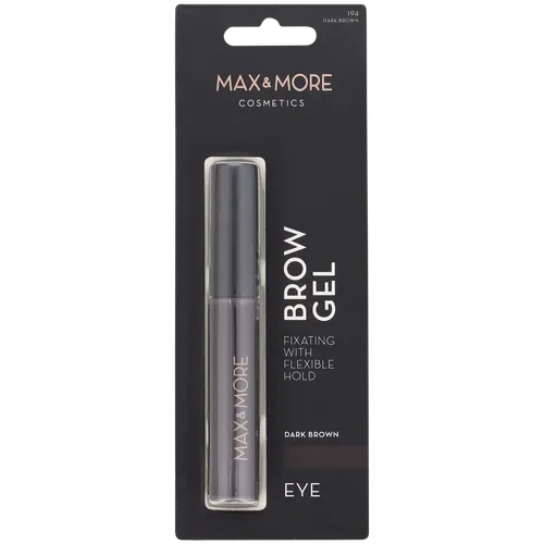 Max & More Brow Gel Fixating With Flexible Hold (Żel do brwi) - 1
