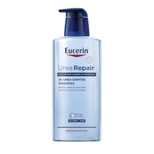Eucerin Urea Repair, Łagodny żel do mycia z 5% mocznika