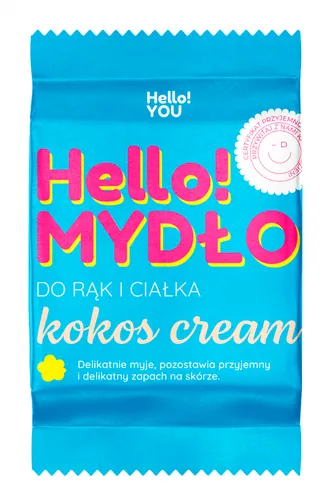 Hello You! Mydło do rąk i ciałka `Kokos cream`