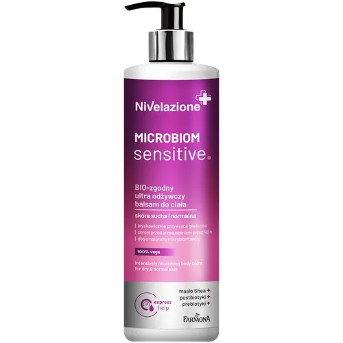 Nivelazione Microbiom Sensitive, Bio-zgodny ultra odżywczy balsam do ciała