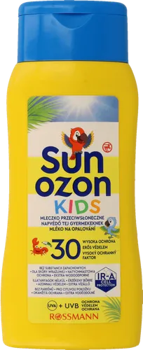SunOzon Kids, Mleczko do opalania dla dzieci SPF 30 (nowa wersja)