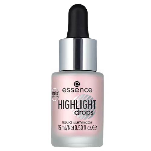 Essence Highlight Drops Liquid Illuminator (Płynny rozświetlacz do twarzy) - 1