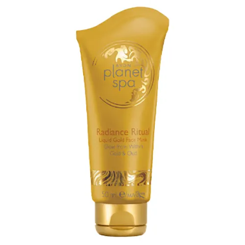Avon Planet Spa, Radiance Ritual, Liquid Gold Face Mask (Rozświetlająca maseczka do twarzy)