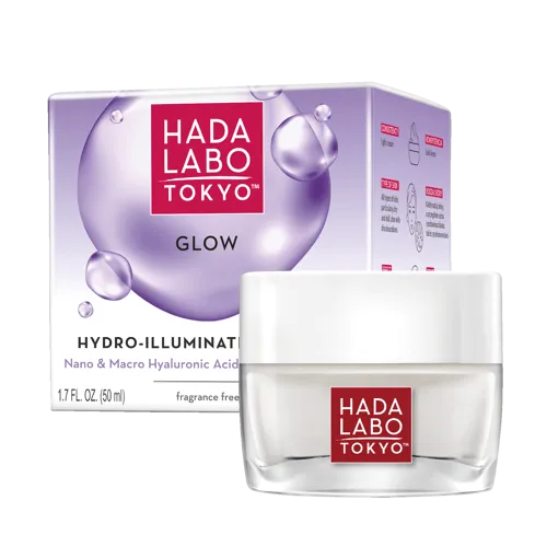 Hada Labo Tokyo Glow, Hydro - Illuminating Cream (Krem nawilżająco-rozświetlający na dzień i na noc)
