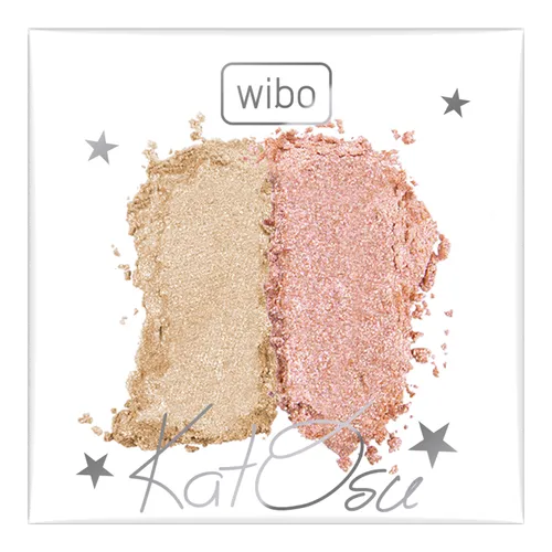 Wibo Wibo x Katosu, Eyeshadow Duo Stellar No. 2 (Foliowe podwójne cienie do powiek)
