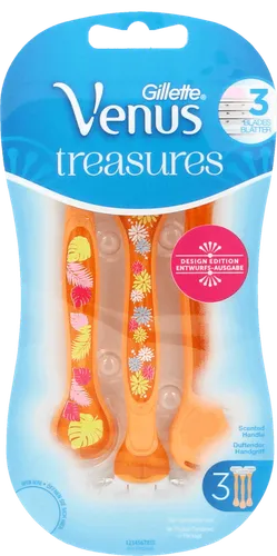 Gillette Venus Treasures, Jednorazowa maszynka do golenia dla kobiet