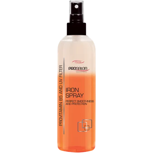 Prosalon Professional, Iron Spray Provitamin B5 and UV Filter (Termoochronny dwufazowy spray do prostowania włosów)