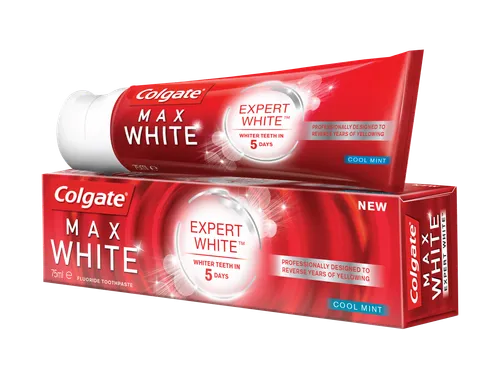 Colgate Max White, Expert White (Wybielająca pasta do zębów)