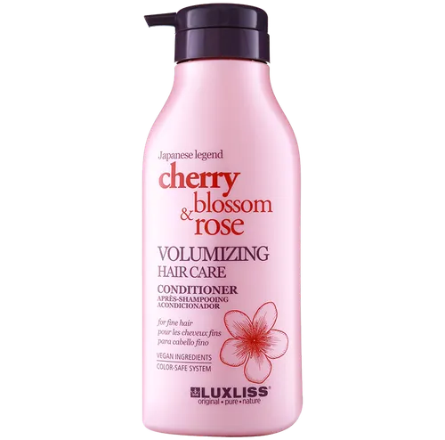 Luxliss Cherry Blossom & Rose, Volumizing Hair Care Conditioner (Odżywka do włosów nadająca objętości)