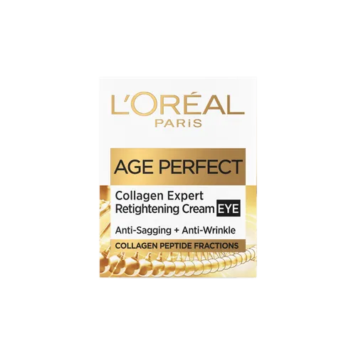L'Oreal Paris Age Perfect, Collagen Expert Retightening Eye Cream (Ujędrniający krem pod oczy) - 1