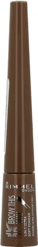 Rimmel Brow This Way, 3-in-1 Ultra Soft Powder (Puder do brwi)