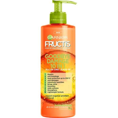 Garnier Fructis, Goodbye Damage, All-in-one Leave-in 10 in 1 (Krem bez spłukiwania 10 w 1) - 1