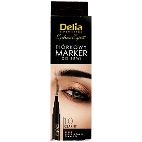 Delia Eyebrow Expert, Piórkowy marker do brwi