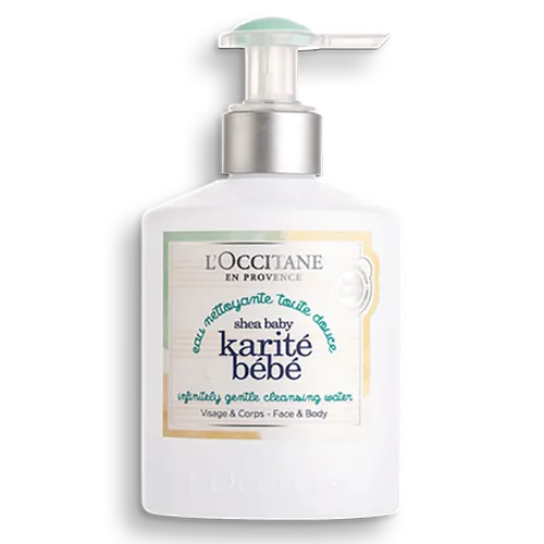 L'Occitane Karite Bebe, Eau Nettoyante Toute Douce (Oczyszczająca woda)