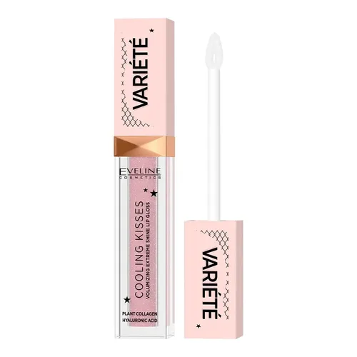 Eveline Cosmetics Variete, Cooling Kisses Volumizing Extreme Shine Lip Gloss (Błyszczyk zwiększający objętość ust z efektem chłodzącym) - 3