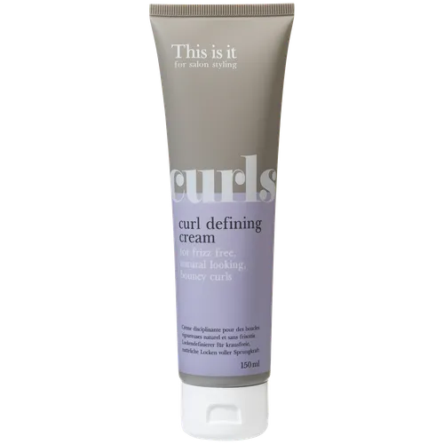 This is it Curls, Curl Defining Cream (Krem definiujący loki)