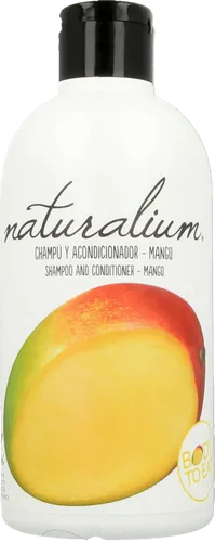 Naturalium Fruit Pleasure, Mango, Shampoo and Conditioner (Szampon i odżywka 2 w 1)