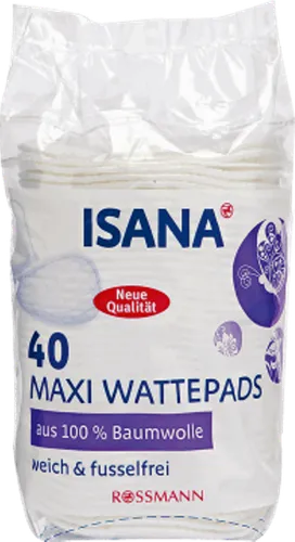 Isana Maxi Wattepads (Płatki kosmetyczne) - 2