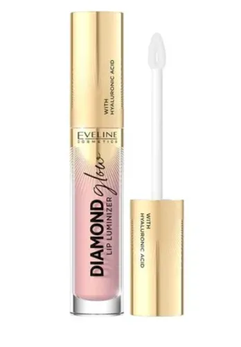 Eveline Cosmetics Diamond Glow Lip Luminizer (Błyszczyk do ust z kwasem hialuronowym) - 3