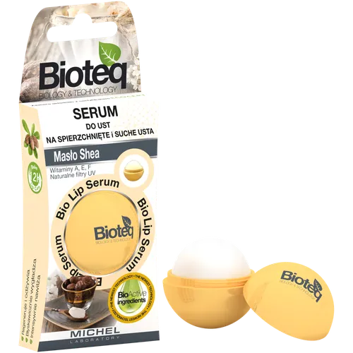 Bioteq Serum do ust na spierzchnięte i suche usta `Masło shea`