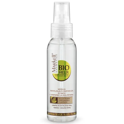 Markell Cosmetics Bio Helix, Nourishing Facial Mist (Mgiełka nawilżająco - odżywcza do twarzy z ekstraktem ze śluzu ślimaka)