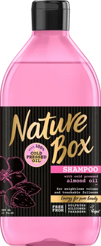 Nature Box Nadający objętości szampon z olejem migdałowym