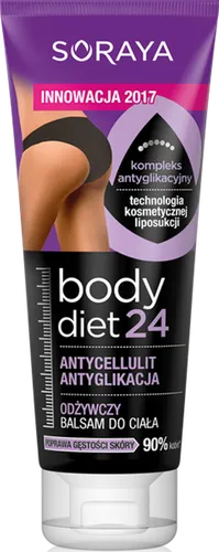 Soraya Body Diet 24, Odżywczy balsam do ciała  'Antycellulit Antyglikacja'