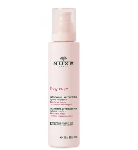 Nuxe Very Rose, Lait Demaquillant Onctueux (Mleczko do demakijażu twarzy)