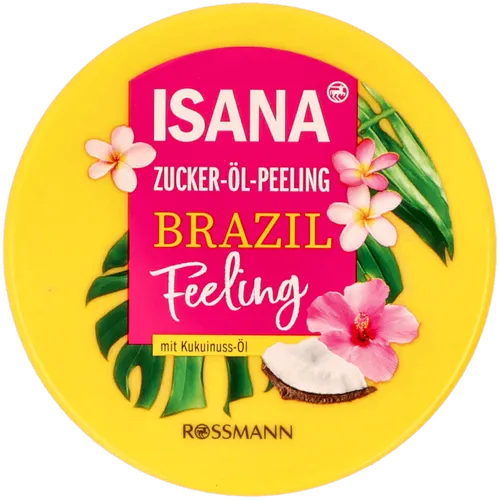 Isana Brazil Feeling, Zucker-Öl Peeling (Peeling do ciała) - 1