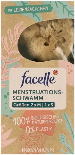 Facelle Gąbka menstruacyjna z Morza Śródziemnego - 1