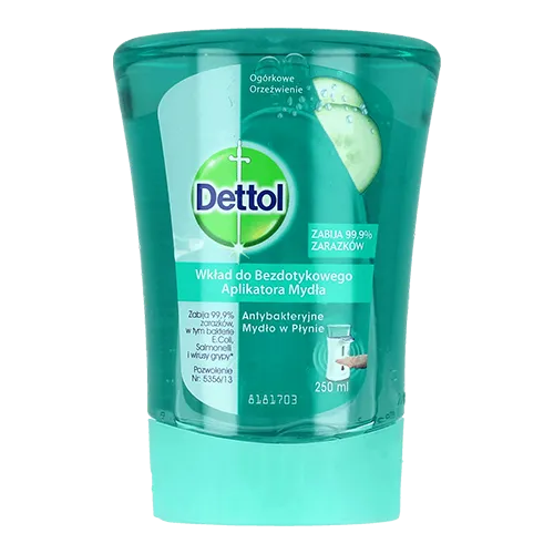 Dettol Antybakteryjne mydło w płynie `Ogórkowe orzeźwienie`