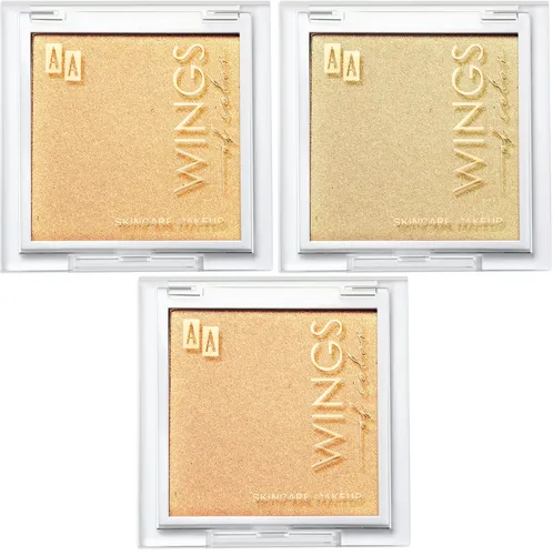 AA Wings of Color Skincare Makeup, Precious Highlighter (Efektowny rozświetlacz do modelowania) - 2