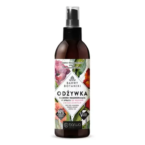 Barwa Barwy Botaniki, Odżywka głęboko regenerująca w sprayu do włosow zniszczonych