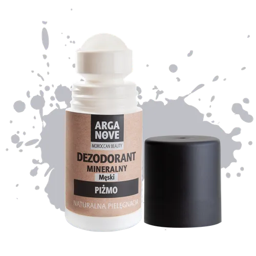 Arganove Dezodorant mineralny męski w kulce `Piżmo`