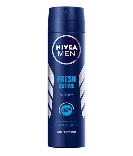 Nivea Men, Fresh Active, Antyperspirant w sprayu