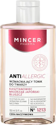 Mincer Pharma Anti Allergic, Wzmacniający tonik do twarzy Nr 1213 - 1