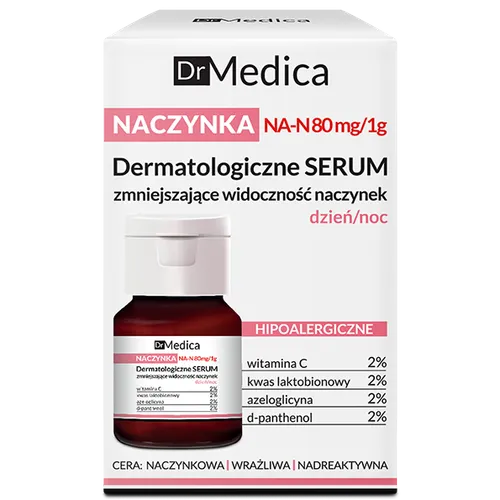 Bielenda Dr Medica Naczynka, Dermatologiczne serum zmniejszające widoczność naczynek