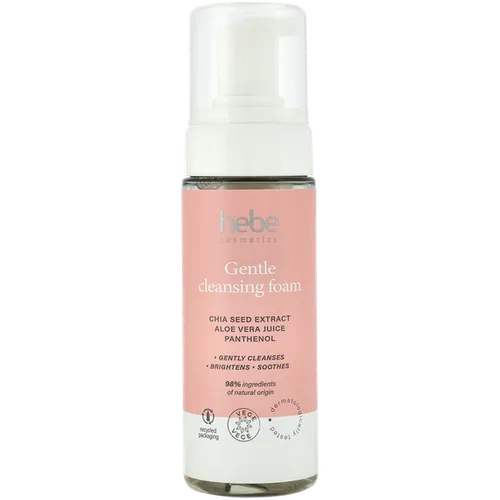 Hebe Cosmetics, Gentle Cleansing Foam (Łagodna pianka oczyszczająca do twarzy)