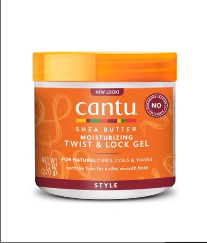 Cantu Moisturizing Twist & Lock Gel (Mocny żel do stylizacji loków i fal)